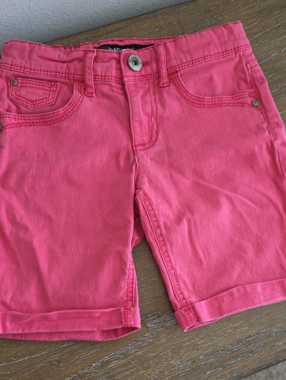 Girls' Pink Jordache Bermuda Shorts
